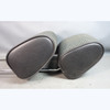 1986-1991 BMW E30 3-Series Factory Front Headrest Pair Antrhacite Cloth OEM