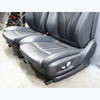 17-23 BMW G30 5-Series Front Sport Seat Pair Black Leather Exclusive Seam OEM