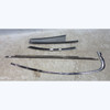 2017-2023 BMW G30 5-Series F90 M5 Left Rear Door Shadowline Trim Set Black OEM