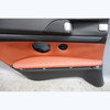 Damaged 08-13 BMW E92 M3 Coupe Left Rear Interior Trim Panel Fox Red Leather OEM