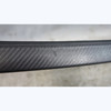 08-13 BMW E92 E93 M3 Right Door Panel Armrest Trim Carbon Structure Leather OEM