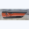 2008-2012 BMW E92 E93 M3 2dr Interior Right Passenger Door Panel Fox Red Leather