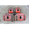 2008-2013 BMW E90 M3 E92 Painted Factory Brake Caliper Set Front Rear Red OEM