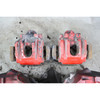 2008-2013 BMW E90 M3 E92 Painted Factory Brake Caliper Set Front Rear Red OEM