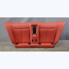 2015-2012 BMW F23 2-Series Convertible Rear Seat Bottom Coral Red Leather OEM