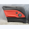 15-21 BMW F23 2-Series Convertible Rear Int Lateral Trim Panels Red Leather OEM