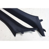 07-13 BMW E92 3-Series Coupe Interior Front A- Pillar Column Trim Covers Black