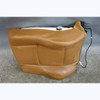 07-13 BMW E93 3-Series Convertible Right Sport Seat Backrest Brown Leather OEM