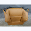 07-13 BMW E93 3-Series Convertible Right Sport Seat Backrest Brown Leather OEM