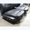 2009-2013 BMW E82 1-Series Coupe Factory Front Sport Seat Pair Black Leather OEM