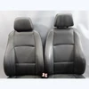 2009-2013 BMW E82 1-Series Coupe Factory Front Sport Seat Pair Black Leather OEM
