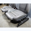 96-99 BMW E36 M3 Coupe Front Sport Seat Pair Mulberry Grey Leather Lux Pack OEM