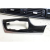 11-13 BMW F10 5-Series Front Dashboard Wood Trim Set Fine Line Anthracite OEM