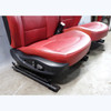 2003-2008 BMW E85 E86 Z4 Roadster Coupe Factory Front Seat Pair Red Leather OEM