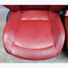 2003-2008 BMW E85 E86 Z4 Roadster Coupe Factory Front Seat Pair Red Leather OEM