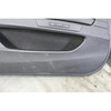 2011-2016 BMW F10 5-Series Front Interior Door Panel Trim Pair Black Leather OEM