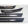 Damaged 2011-2016 BMW F10 5-Series Illuminated Door Sill Cover Set Front Rear OE