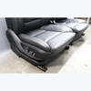 10-13 BMW F10 5-Series F01 7-Series Front Comfort Seat Pair Black Leather OEM