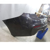 Damaged 17-20 BMW G30 5-Series Factory M-Sport Rear Bumper Carbon Black PDC OEM