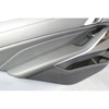 2023-2025 BMW G07 X7 LCI Left Rear Door Panel Trim Skin Black Sensafin Shade OEM