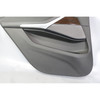 2023-2025 BMW G07 X7 LCI Left Rear Door Panel Trim Skin Black Sensafin Shade OEM