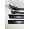 99-05 BMW E46 3-Series 4door Front Rear Door Sill Cover Entry Trim Set Black OEM