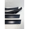 99-05 BMW E46 3-Series 4door Front Rear Door Sill Cover Entry Trim Set Black OEM