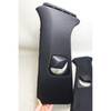 2018-2024 BMW G01 X3 F97 Front B- Pillar Upper Cover Trim Pair Black Cloth OEM