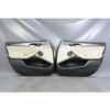 20-24 BMW F97 X3M G01 X3 X4 Front Interior Door Panel Trim Pair Oyster Beige OEM