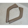 96-02 BMW Z3 Roadster Coupe Center Console Side Trim Wing Pair Beige Leather OEM