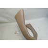 96-02 BMW Z3 Roadster Coupe Center Console Side Trim Wing Pair Beige Leather OEM