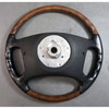 Damaged 96-99 BMW Z3 Roadster Coupe Factory Wood Leather Steering Wheel Maple OE
