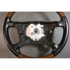 Damaged 96-99 BMW Z3 Roadster Coupe Factory Wood Leather Steering Wheel Maple OE