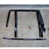 18-24 BMW G01 X3 F97 Right Rear Door Exterior Trim Shadowline Gloss Black OEM