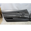 2007-2013 BMW E92 3-Series Coupe Front Interior Door Panel Pair Black Leather OE