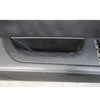 2007-2013 BMW E92 3-Series Coupe Front Interior Door Panel Pair Black Leather OE