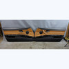 07-13 BMW E92 E93 3-Series Front Int Door Panel Pair Saddle Brown Leather 