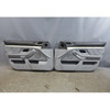 1997-2003 BMW E39 5-Series Factory Front Interior Door Panel Trim Cards Grey OEM