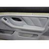 1997-2003 BMW E39 5-Series Factory Front Interior Door Panel Trim Cards Grey OEM