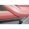 Damaged 21-24 BMW G22 4-Series Coupe Front Interior Door Panel Pair Red Leather