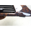 BMW E90 E91 3-Series 4dr Front Dashboard Strip Wood Trim Pair Walnut Root OEM