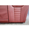 Damaged 21-24 BMW G22 4-Series Coupe Rear Seat Backrest Tacora Red OEM