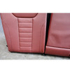 Damaged 21-24 BMW G22 4-Series Coupe Rear Seat Backrest Tacora Red OEM