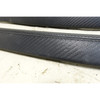 08-13 E9x BMW M3 2door Door Armrest Trim Partial Set Carbon Structure Leather OE