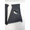 21-23 BMW G30 5-Series F90 LCI Sedan B- Pillar Column Upper Cover Pair Black OEM