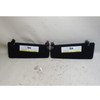 2021-2023 BMW G30 5-Series LCI Sedan Sun Visor Pair Anthracite Black Cloth OEM
