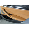 2021-2023 BMW G30 5-Series LCI Sedan Rear Int Door Panels Cards Cognac Brown OEM