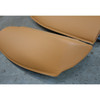 2021-2023 BMW G30 5-Series Rear Seat Side Bolster Pair Cognac Brown Sensatec OEM