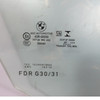 Scratched 17-23 BMW G30 5-Series F90 Factory Right Front Pass Window Glass OEM