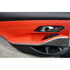 19-25 BMW G80 M3 G20 3-Series Rear Interior Door Card Panel Fiona Red Leather OE
